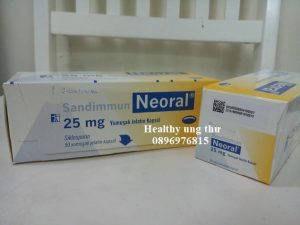 Thuốc Sandimmun Neoral 25mg chống đào thải ghép tạng chính hãng, giá tốt
