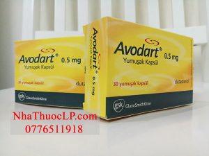 Thuốc Avodart 0,5mg giá bao nhiêu?  Tác dụng của Dutasteride 0,5mg 