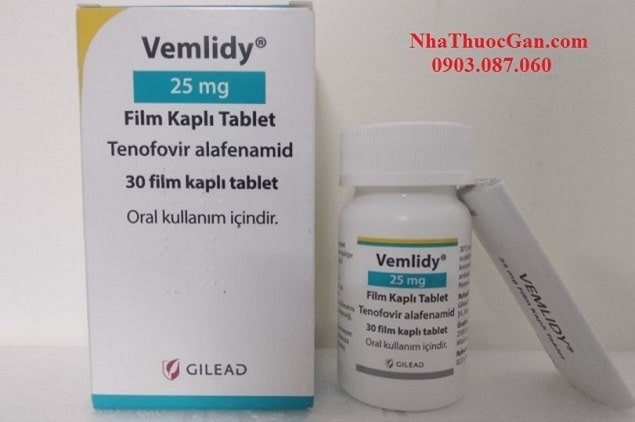 Vemlidy chứa thành phần chính là Tenofovir alafenamide được sử dụng để điều trị viêm gan B mãn tính, một bệnh nhiễm vi rút ở gan